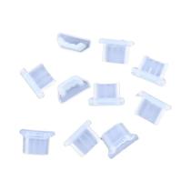 50 Peças De Protetores De Poeira De Silicone Para Portas De Carregamento Tipo-C, Micro USB, HDMI,