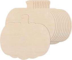 50 peças de recortes de abóbora de madeira MixTeach 27x25cm DIY