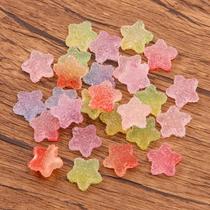 50 Peças de Resina em Formato de Estrela e Coração para Decoração DIY - Adesivos para Celular e Artesanato Infantil 50 Peças de Resina em Formato de Estrela e Coração para Decoração DIY - Adesivos para Celular e Artesanato Infantil