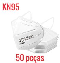 50 Peças - Máscara Facial KN95 50 Peças - Máscara Facial KN95