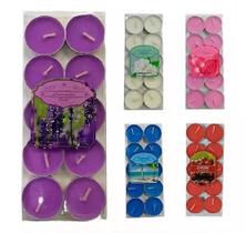 50 Peças Mini Vela Aromática Colorida Refil Lamparina 50 Peças Mini Vela Aromática Colorida Refil Lamparina