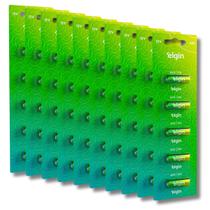 50 Pilhas Baterias Elgin 23a 12v A23 Alcalina 10 Cartelas
