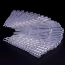 50 Pipetas Graduadas Estéreis Transparentes Descartáveis Para Transferência De Óleos Essenciais Em 50 Pipetas Graduadas Estéreis Transparentes Descartáveis Para Transferência De Óleos Essenciais Em