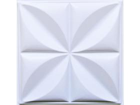 50 Placas de Revestimento 3D Floral PVC 50cm x 50cm