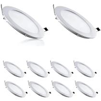 50 Plafons Led De Teto Philips 18w Redonda 4000k Bivolt