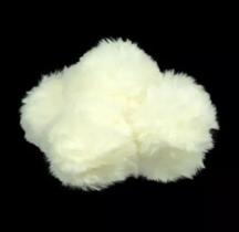 50 Pompons Pelúcia Elástico Tamanho 100mm Branco Rosa Azul Bebê Preto NYBC