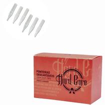 50 Ponteiras tips Tattoo Tatuagem Bobina Hard Core Traço RL