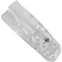 50 Presilhas Transparente para Cabide Giratórios Prendedores de Roupa Loja 50 Presilhas Transparente para Cabide Giratórios Prendedores de Roupa Loja