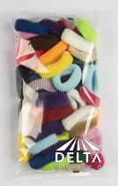 50 Rabico Xuxão Colorido / Grande / Xuxinhas de cabelo / Elásticos / Rábico / Liguinha / Pacotão