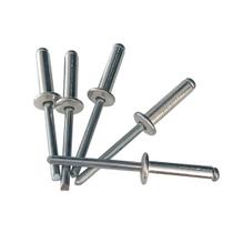 50 rebites de repuxo 4,0 x 10 mm branco