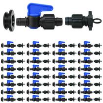 50 Registro Inicial 16mm p/ Gotejamento, Chula E Final Rosca 50 Registro Inicial 16mm p/ Gotejamento, Chula E Final Rosca