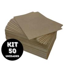 50 Ripas De Mdf - Para Artesanatos - 3mm A4 28x20 Decoração