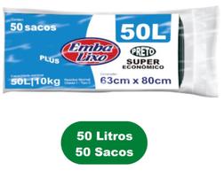 50 Saco Para Lixo Econômico 50 Litros Suporta 10 Kg Embalixo 50 Saco Para Lixo Econômico 50 Litros Suporta 10 Kg Embalixo