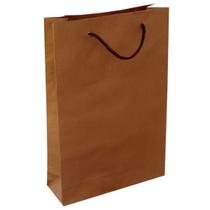 50 Sacolas De Papel Marrom 25x17x6cm Bolsa Festa 90g 50 Sacolas De Papel Marrom 25x17x6cm Bolsa Festa 90g