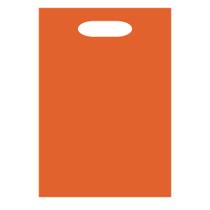 50 Sacolas Plásticas - 16X20 / 20X30 / 25X35 / 30X40 / 40X50 - Boca de Palhaço / Alça Vazada - Loja