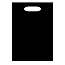 50 Sacolas Plásticas - 16X20 / 20X30 / 25X35 / 30X40 / 40X50 - Boca de Palhaço / Alça Vazada - Loja