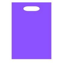 50 Sacolas Plásticas - 16X20 / 20X30 / 25X35 / 30X40 / 40X50 - Boca de Palhaço / Alça Vazada - Loja