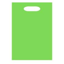 50 Sacolas Plásticas - 16X20 / 20X30 / 25X35 / 30X40 / 40X50 - Boca de Palhaço / Alça Vazada - Loja