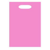 50 Sacolas Plásticas - 16X20 / 20X30 / 25X35 / 30X40 / 40X50 - Boca de Palhaço / Alça Vazada - Loja