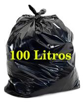 50 Sacos de Lixo uso Geral Super Resistente Preto - 100 Litros 50 Sacos de Lixo uso Geral Super Resistente Preto - 100 Litros