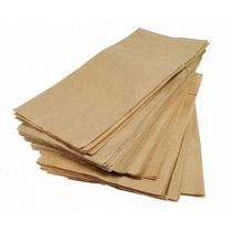 50 Sacos de papel kraft. Embalagem natural, Para Pães e organização demais alimentos,Saquinho Pardo.