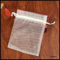 50 Saquinhos De Organza 10X15 Cm Branco Fita Cetim 50 Saquinhos De Organza 10X15 Cm Branco Fita Cetim
