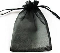 50 saquinhos de organza 9x12 fita cetim