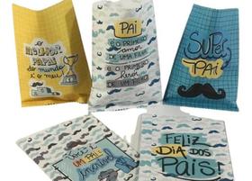 50 Saquinhos - Dias Dos Pais Embalagem Lembrancinha 50 Saquinhos - Dias Dos Pais Embalagem Lembrancinha