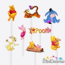 50 Tag para Docinhos Ursinho POOH