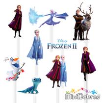 50 Tags no Palito para Docinhos Frozen 2