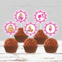 50 Tags Toppers Para Doces Docinhos Barbie 50 Tags Toppers Para Doces Docinhos Barbie