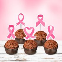 50 Tags Toppers Para Doces Docinhos Outubro Rosa 50 Tags Toppers Para Doces Docinhos Outubro Rosa