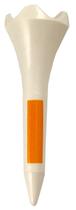 50 Tees de Golfe Pride Professional - Plástico Branco