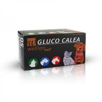 50 Tiras De Glicose Para Animais Gluco Calea Wellion