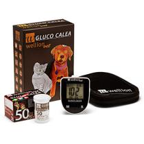 50 Tiras de Glicose para Animais + Monitor Gluco Calea