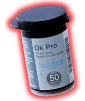 50 Tiras Glicose Ok Pro Fitas Glicemia Diabetes