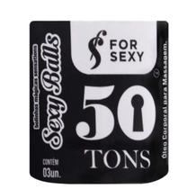 50 Tons Sexy Balls Bolinha Anal 03 Unidades For Sexy