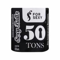 50 tons sexy balls óleo corporal para massagem 03 unidades for sexy