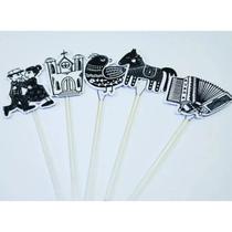 50 topper tag plaquinha para doces festa aniversário comemoração cordel sertão