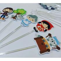 50 topper tag plaquinha para doces festa aniversário surpresa baby chapeuzinho vermelho