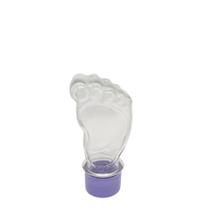 50 Tubetes Baleiro Mini Pezinho Revelação Chá De Bebê