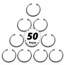50 Un Anel Elástico De Retenção Para Furo Interno Aço 52mm 50 Un Anel Elástico De Retenção Para Furo Interno Aço 52mm