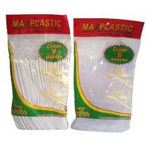 50 Un Garfo Para Refeição Stand Branco