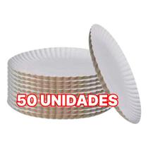 50 Un Prato Papelão n 6 25,5cm