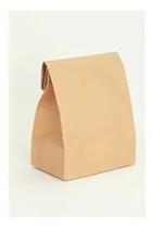 50 Un Saco sos kraft Para Delivery p 17x10x24