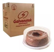 50 Und. Embalagem Transparente Torta Bolo Redondo Ref G 32m