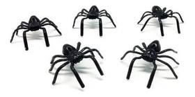 50 unidades Aranhas De Plástico Decoração Halloween Festa