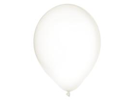 50 Unidades Balão Bexiga Cristal Liso Número 9 Polegadas Para Festas Decoração