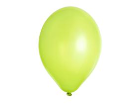 50 Unidades Balão Bexiga Verde Limão Liso Número 7 Polegadas Para Festas Decoração
