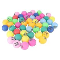 50 unidades de bolas de jogo numéricas, bola numérica colori 50 unidades de bolas de jogo numéricas, bola numérica colori